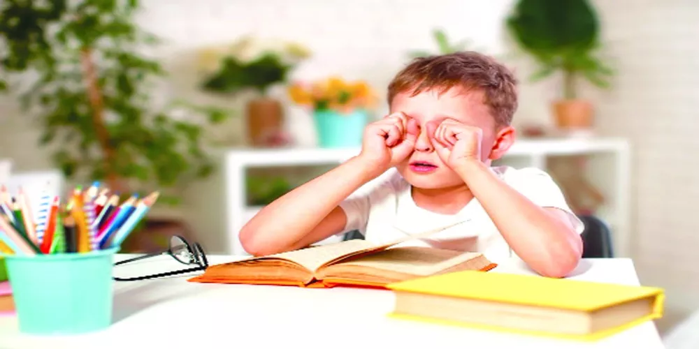 اختبار الحول عند الأطفال