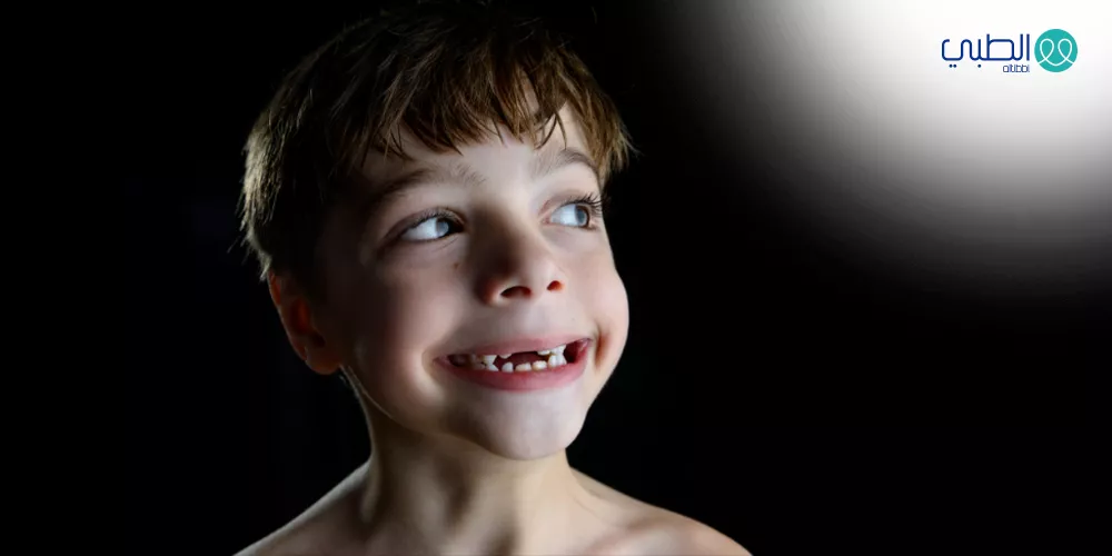 مراحل بزوغ الأسنان اللبنيه أو المؤقتة