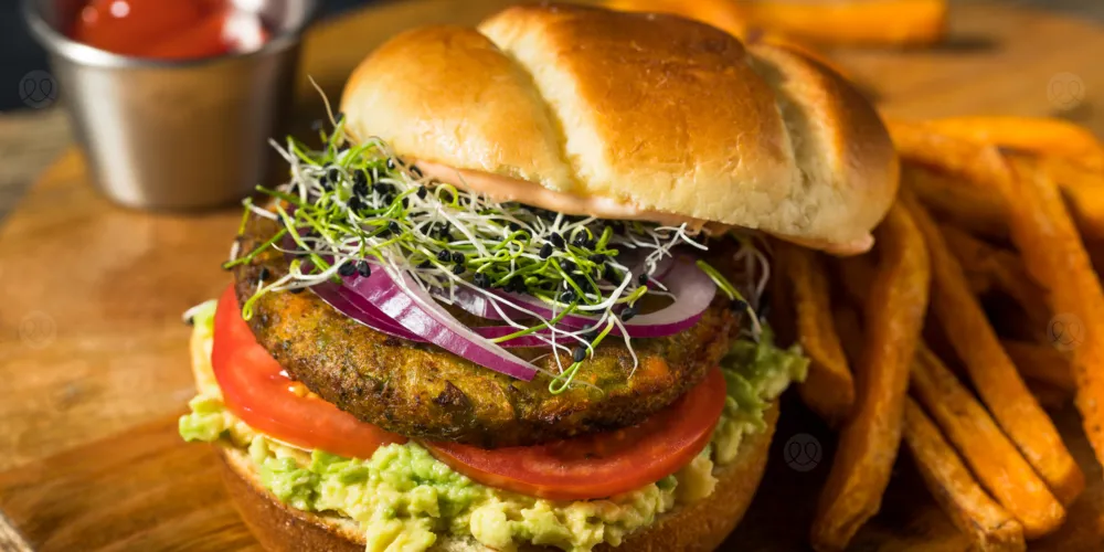 برغر من دوار الشمس: أحدث ابتكار نباتي ينافس اللحم!