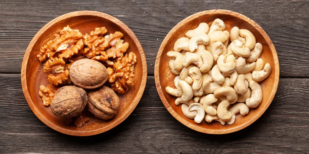 الجوز أم الكاجو؟ دراسات تكشف الأفضل لصحة القلب والدماغ