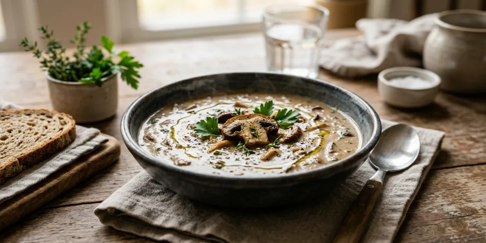 شوربة الفطر