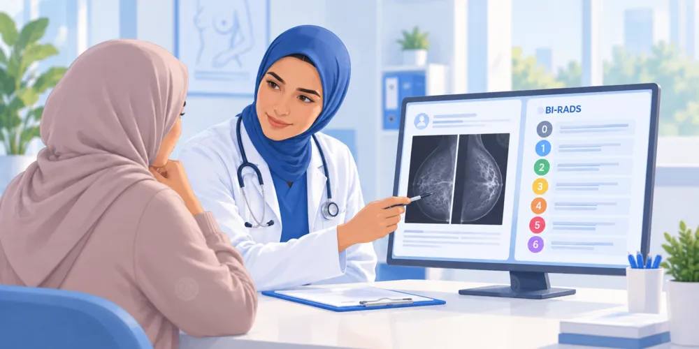 نتائج الماموجرام وBI-RADS: ماذا تعني الأرقام من 0 إلى 6؟