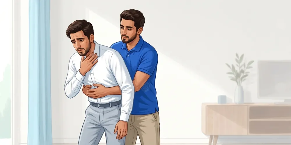 الإسعافات الأولية للاختناق عند البالغين والأطفال والرضع