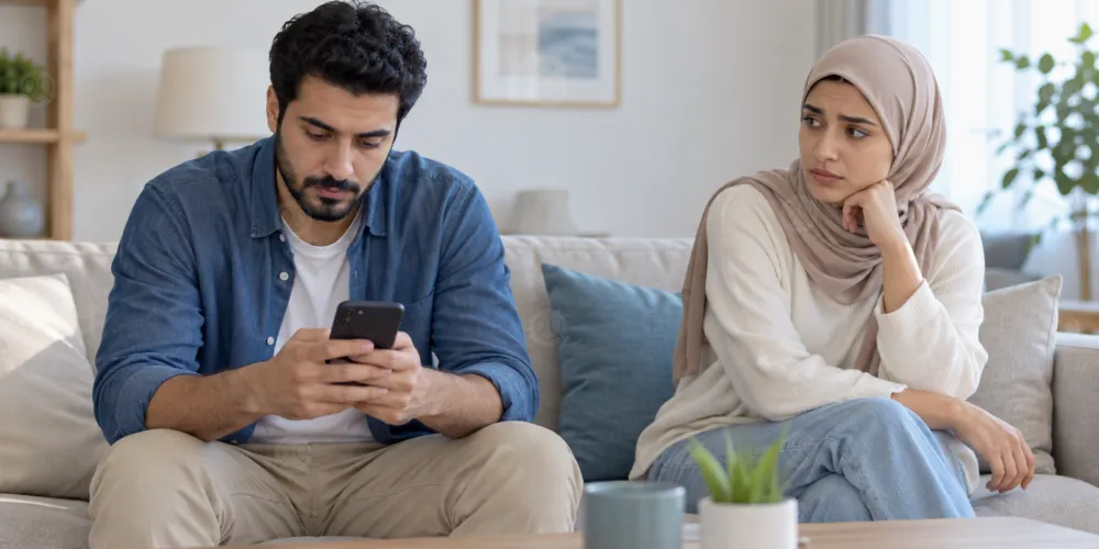حب التملك بين الزوجين: متى يتحول الاهتمام إلى سيطرة؟