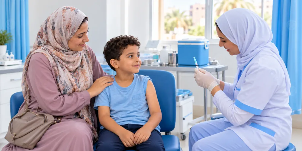 مصر تبدأ حملة مجانية للتطعيم ضد الحصبة والحصبة الألمانية في 25 أكتوبر