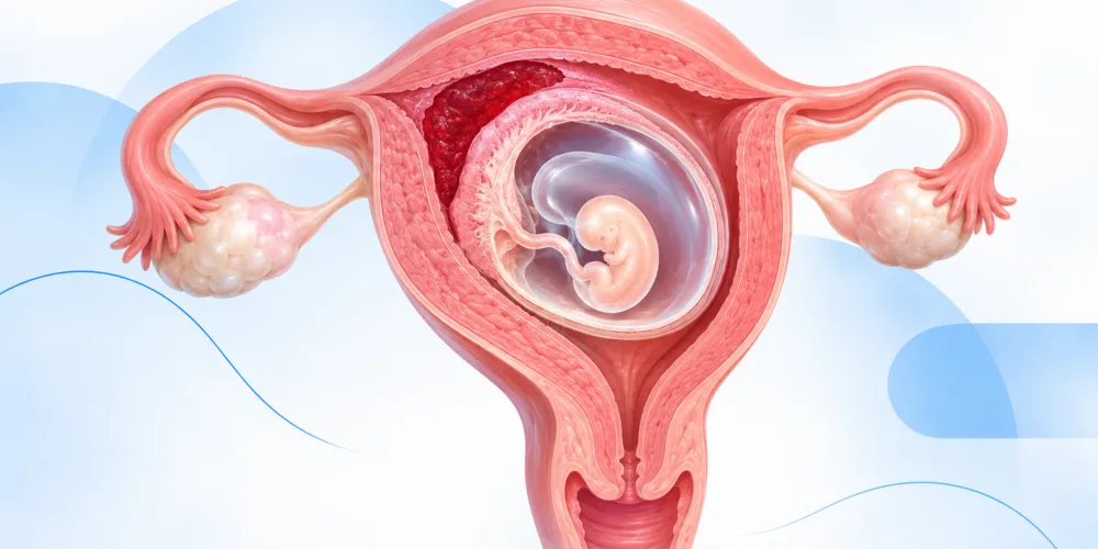تجمع دموي حول كيس الحمل: الأسباب والأعراض والعلاج
