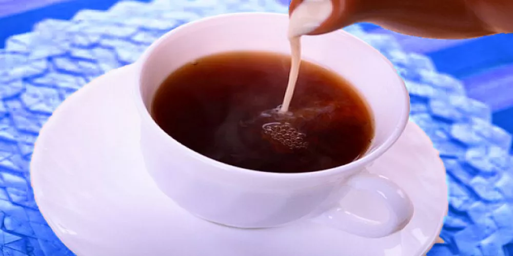 الحليب مع الشاي قد يمنع فقدان الوزن 