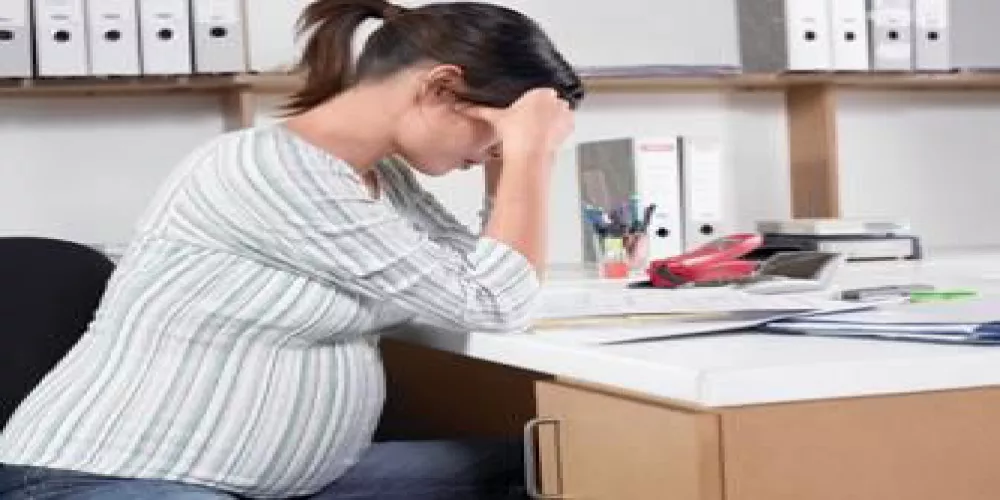 الإجهاد أثناء الحمل قد يؤدي إلى مشاكل سلوكية عند المولود 