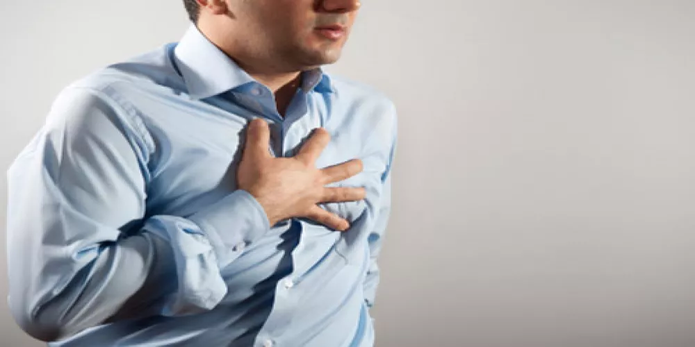 شدة الألم في الصدر ليست مؤشراً على الإصابة بأزمة قلبية