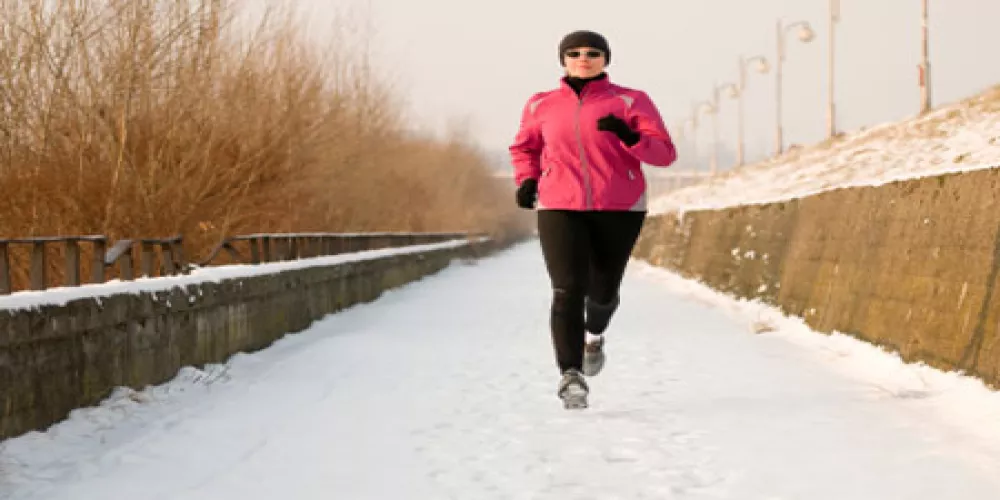 الهواء البارد اثناء ممارسة التمارين  يزيد من احتمال الاصابة بالنوبة القلبية  