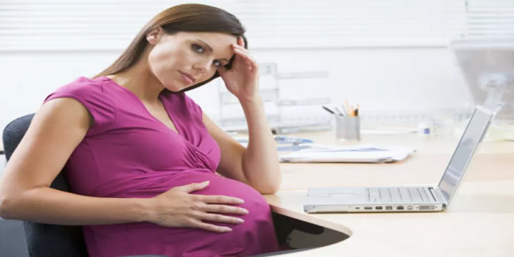 الاصابة بالاكتئاب أثناء الحمل يزيد فرصة الولادة المُبكرة