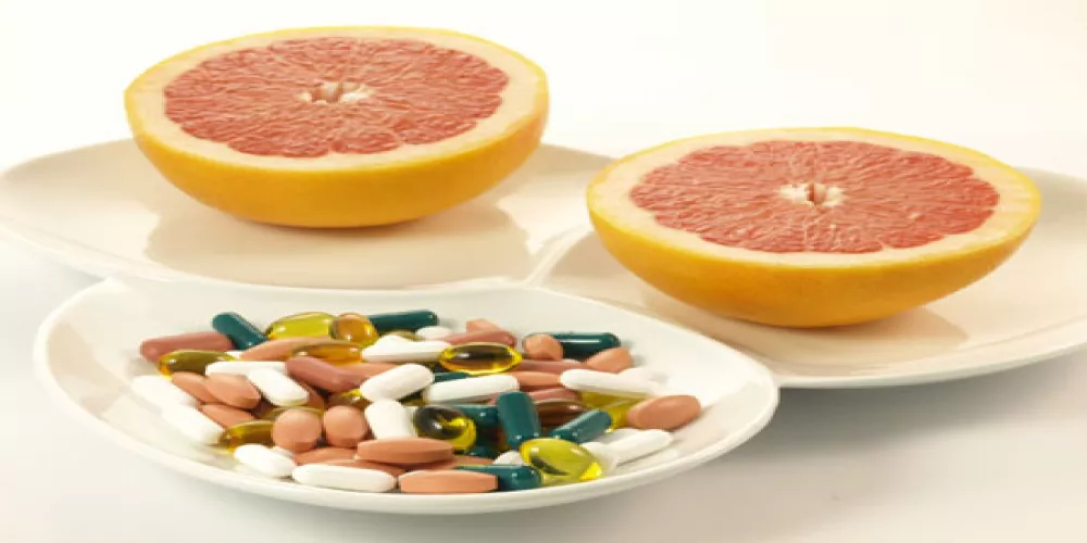 العديد من الادوية  لا تتناسب مع الجريب فروت 