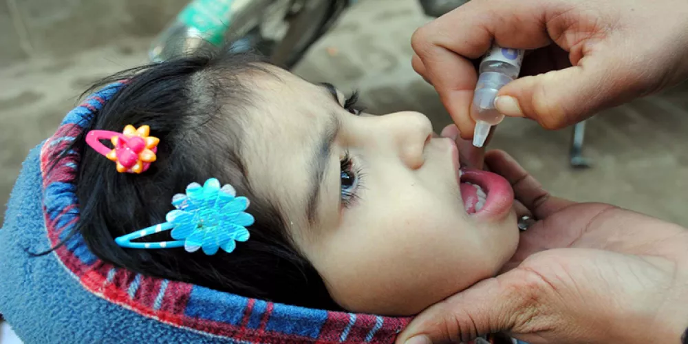  حملة مطاعيم ضد شلل الأطفال في عدد من الدول العربية