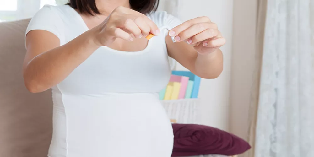 تدخين المرأة الحامل مرتبط بمستوى الكولستيرول في الاطفال