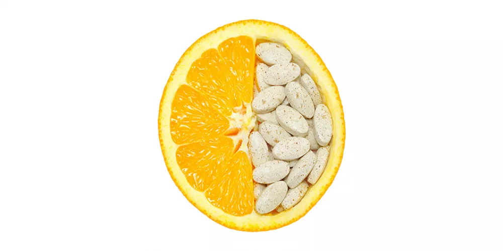 ما هي الأطعمة التي تحتوي على فيتامين ج (vitamin C) أكثر من البرتقال؟