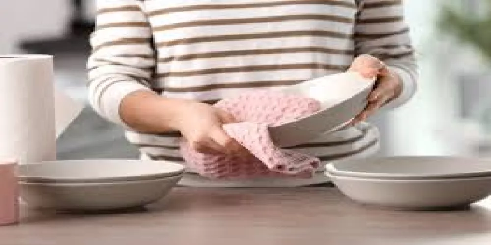 مناشف المطبخ قد تسبب التسمم الغذائي