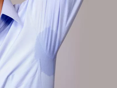 تعرق الابطين و اليد