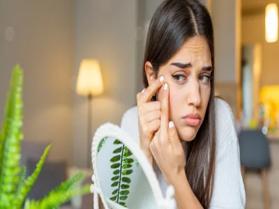 أعراض الحمل على البشرة