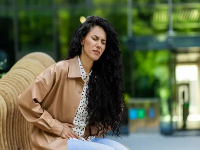أين يكون مغص الحمل في العادة؟