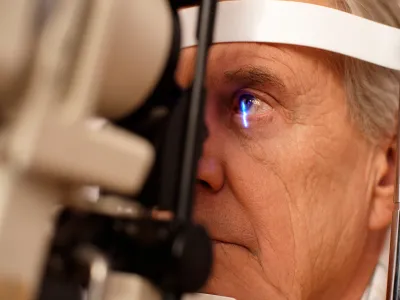 2. الجلوكوما أو الماء الأزرق (Glaucoma)