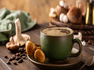 فوائد قهوة الفطر