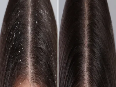 علاج قشرة الشعر