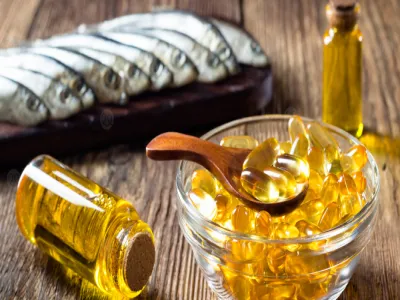 زيت السمك والدماغ