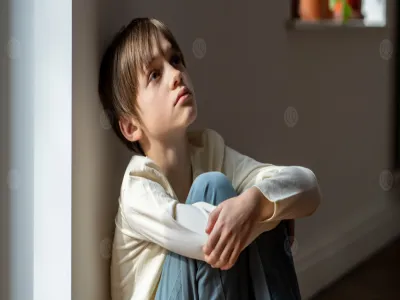 نظرات الاطفال قد تكشف الاكتئاب