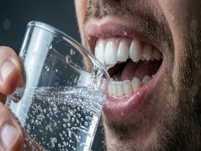 هل المياه الغازية تضر الأسنان