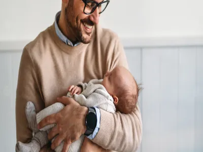 غذاء الأب يؤثر على وزن طفله عند الولادة