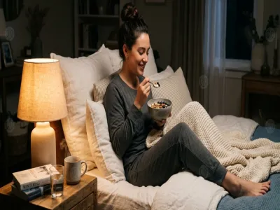 ماذا يحدث لجسمك عند تناول البروتين قبل النوم؟