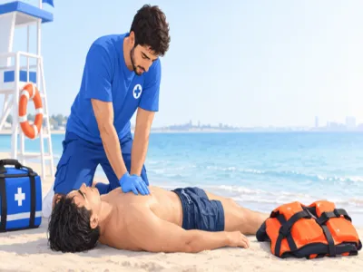  الغرق وإصابات الغطس المختلفة