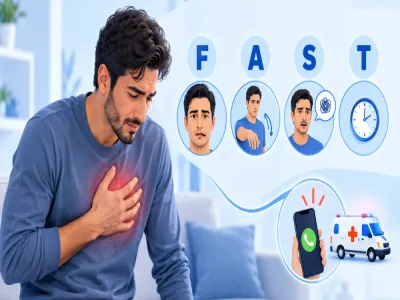 الإسعافات الأولية للجلطة