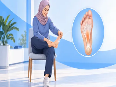 تمارين التهاب اللفافة الاخمصية