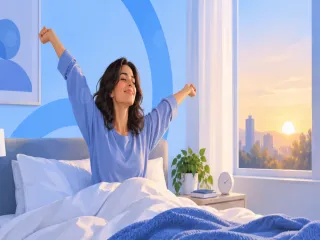 فوائد الاستيقاظ في الوقت نفسه