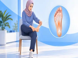 تمارين التهاب اللفافة الاخمصية