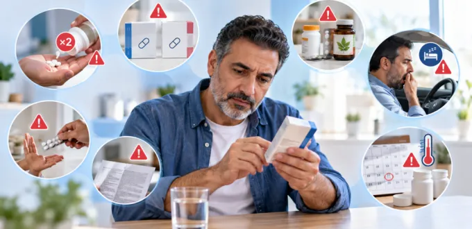 أخطاء شائعة في استخدام الأدوية