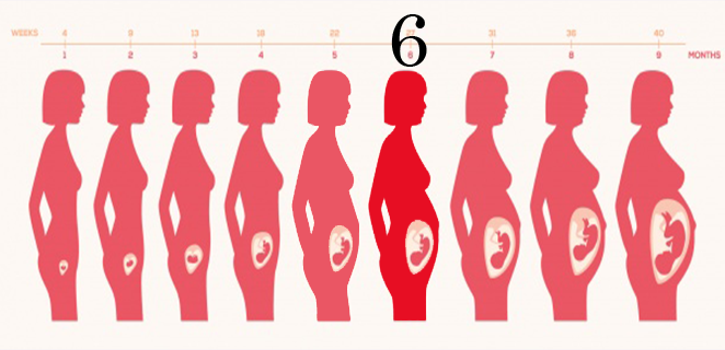 التغيرات التي تحدث للأم والجنين خلال الشهر السادس من الحمل الطبي