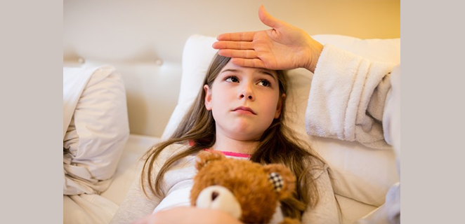 حمى الاطفال