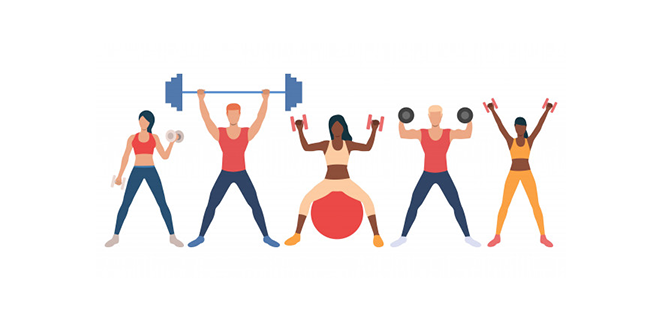 تمرين رياضي