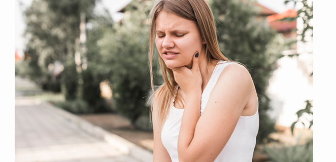 حصاة بلعومية