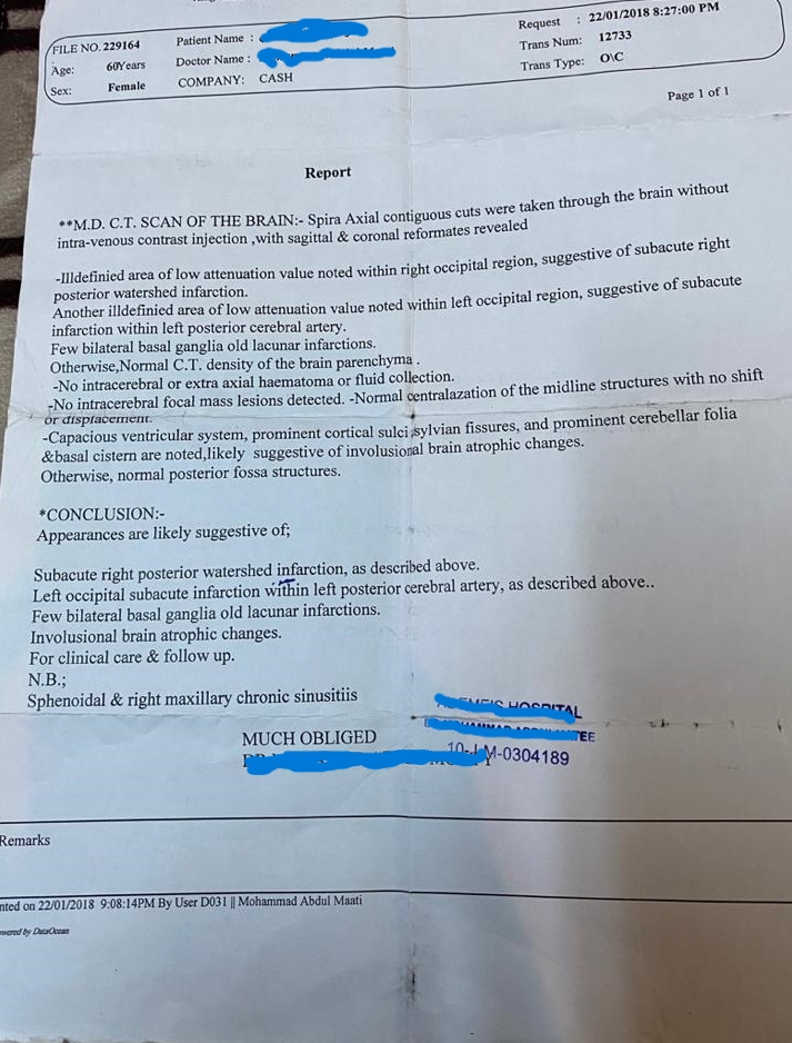 Med. report