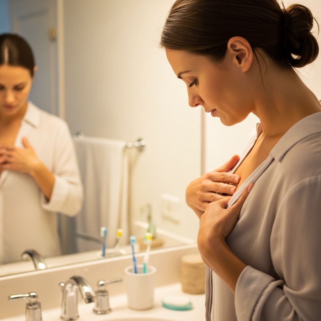 2. ألم في الثدي