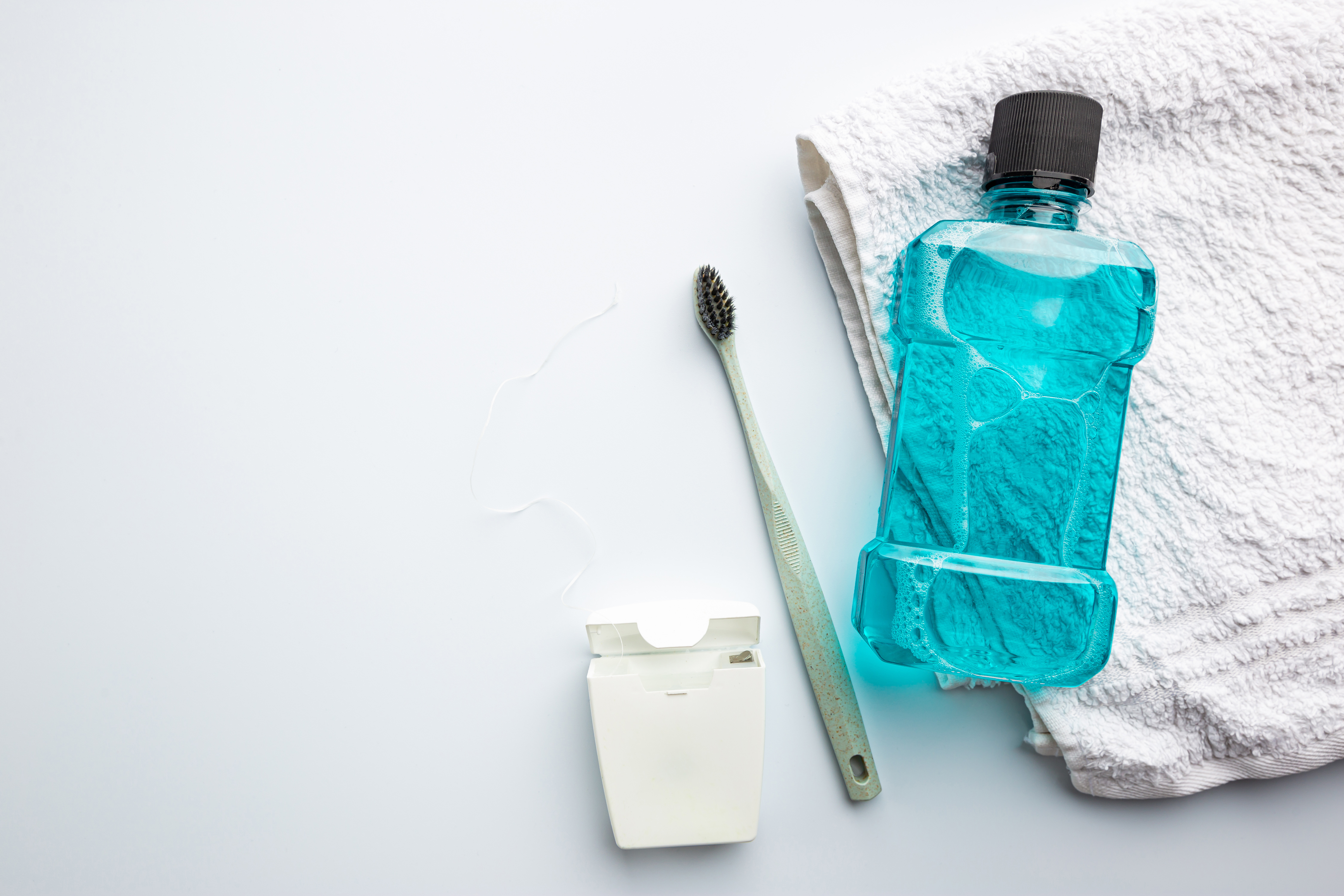 غسول الفم بالفلورايد